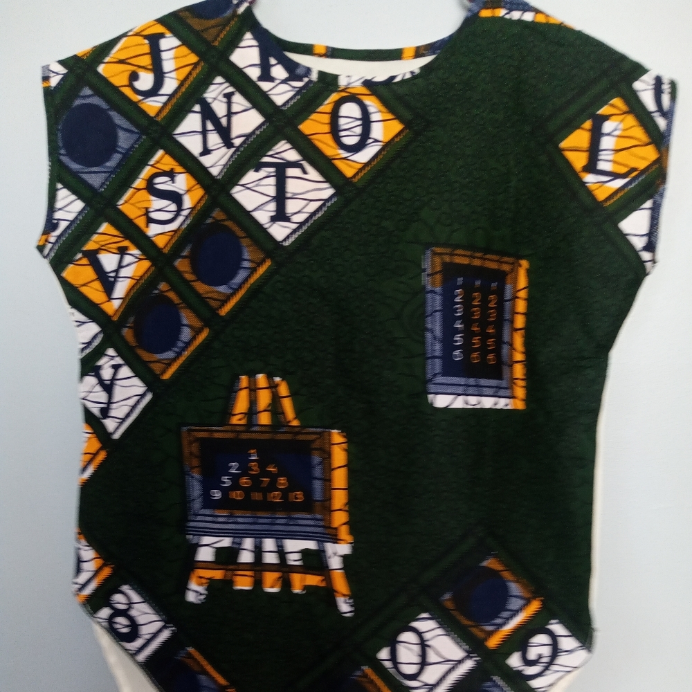 Ankara African Ladies Top